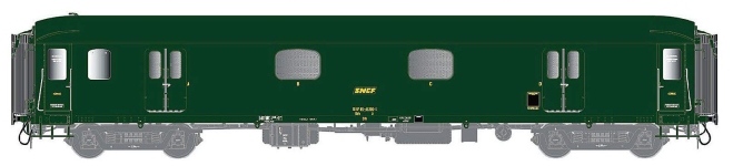 LS Models LS31207 - H0 - Packwagen, SNCF, Ep. IV